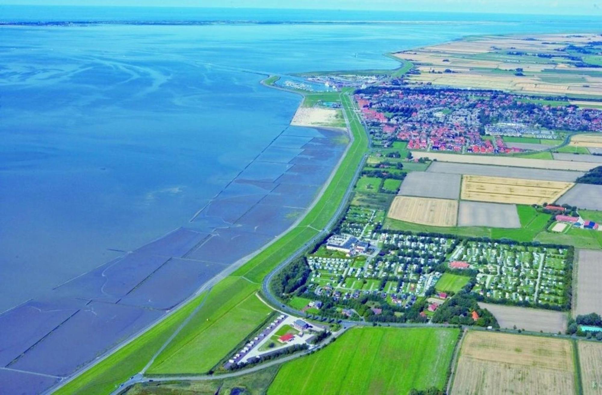 Große Nordseewelle ohne Hund - a17086 Norden Exterior foto